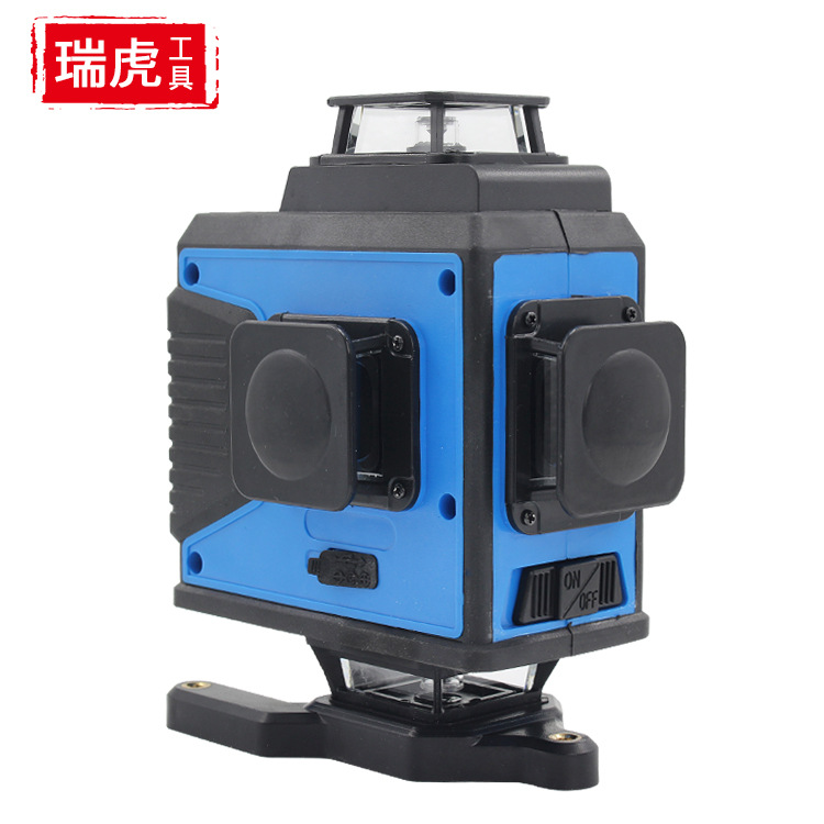 高精度激光水平仪16线 自动打线蓝光室外投线仪墙地一体机4D强光