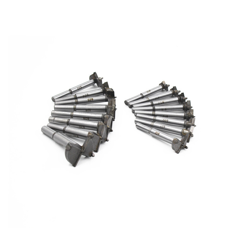 木工合金开孔器16件套15-35mm 木工平翼钻头Woodworking Tool