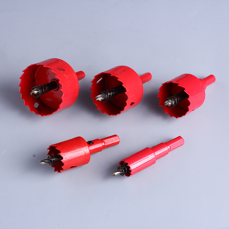 双金属15~200MM开孔器石膏板木工塑料铁板金属木工钻头扩孔器