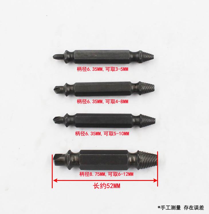 断头螺丝取出器断管断头断螺丝丝锥取出工具水龙头断丝取出器手动
