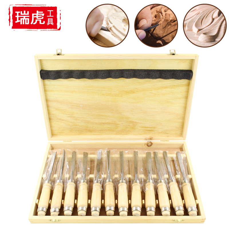 亚马逊木工雕刻刀木工凿 木工车刀 切削打胚刀 硬木手持雕花凿