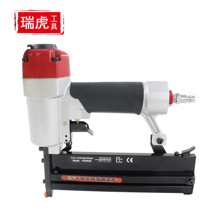 批发F50/9040打钉枪 二合一组件气动工具 带保险有CE气动钉枪