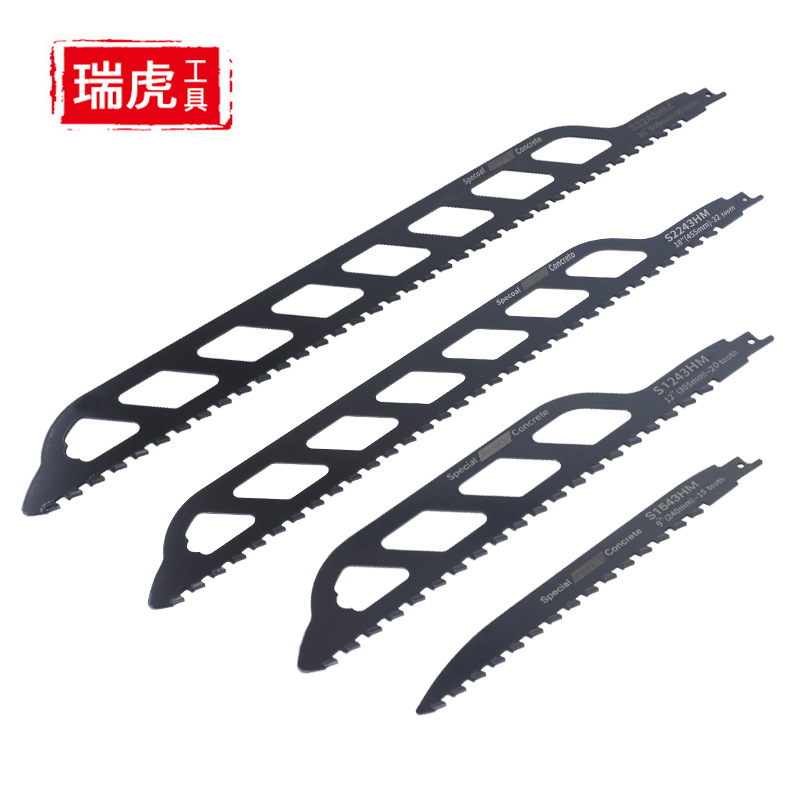 马刀锯条 金属加长往复锯条 砖块机用合金齿曲线锯片手提电锯条
